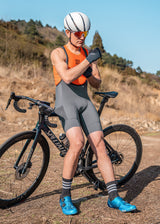Road-to-Sky heren fietsbroek met bretels