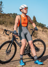 Road-to-Sky heren fietsbroek met bretels