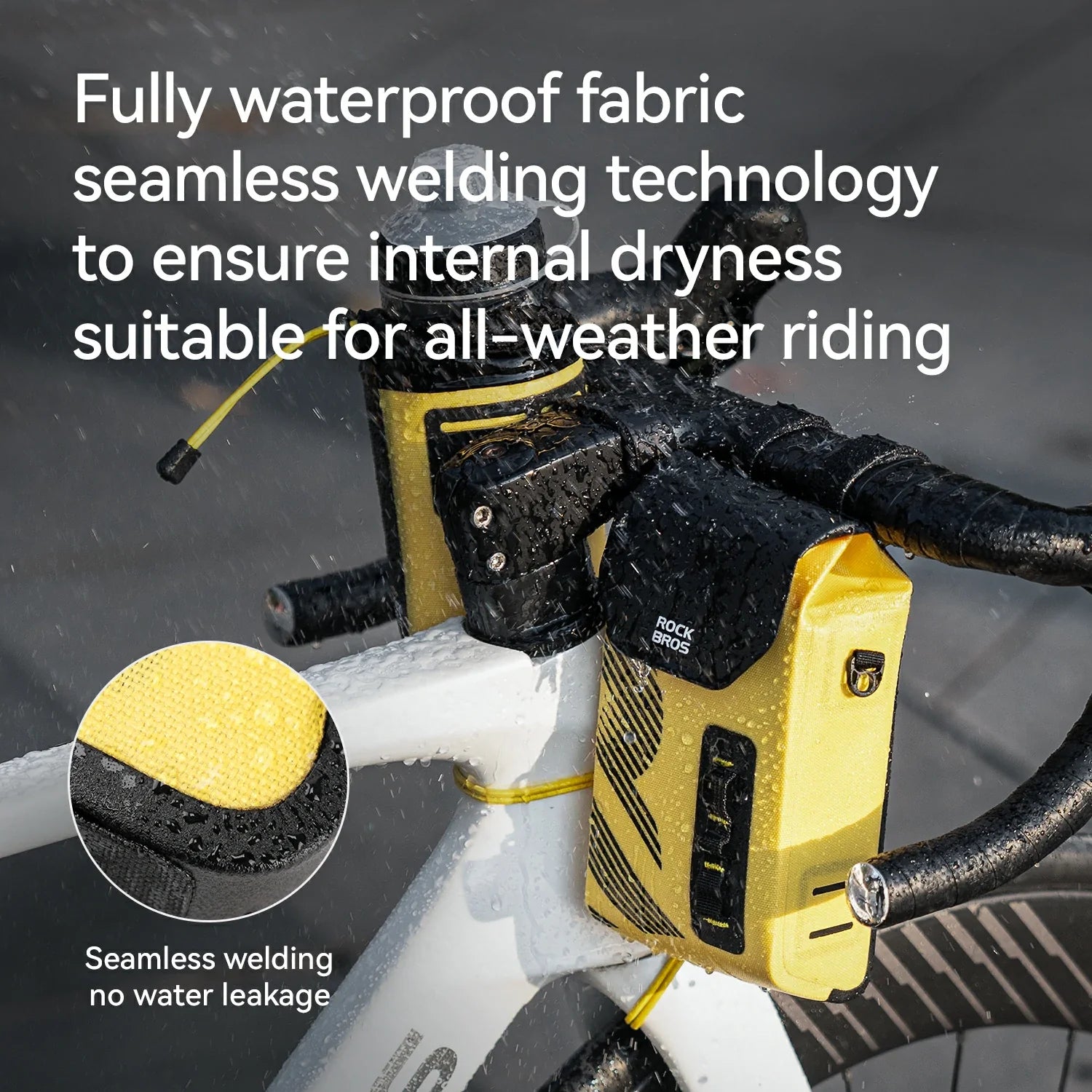 1.3L Waterproof Bike Handlebar Bag AS-016 | ROCKBROS