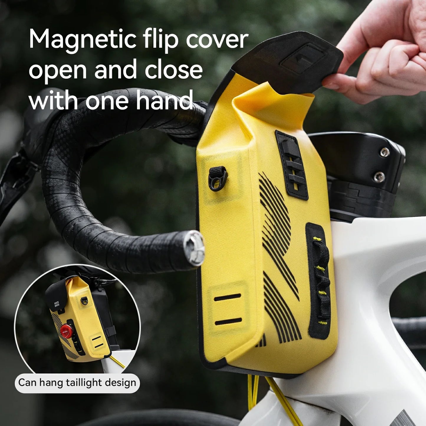 1.3L Waterproof Bike Handlebar Bag AS-016 | ROCKBROS