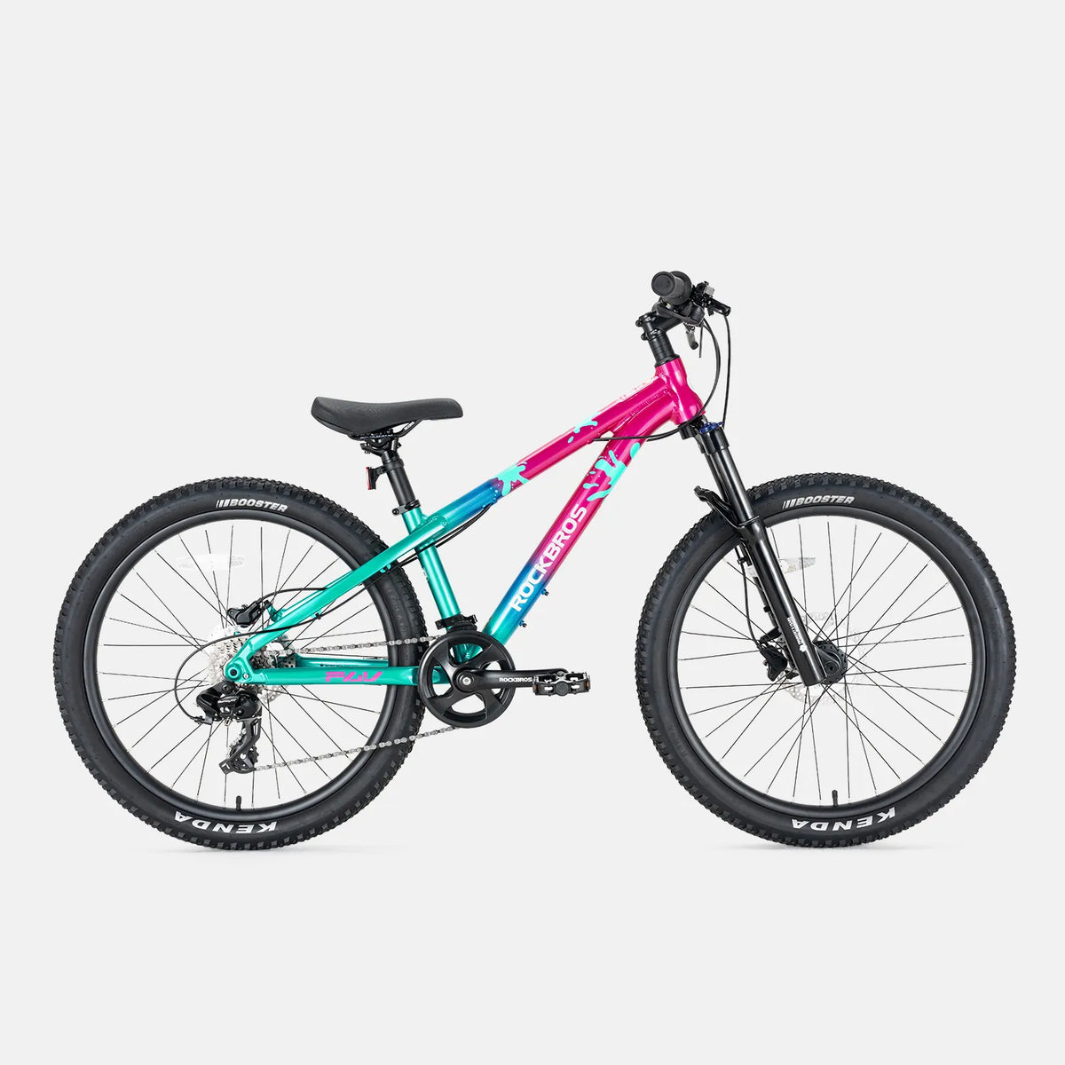 FLY 24-inch mountainbike voor kinderen met Shimano 8-speed
