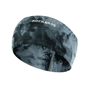 Elastische fiets-hoofdband van Tencel en wol – Grijs | ROCKBROS