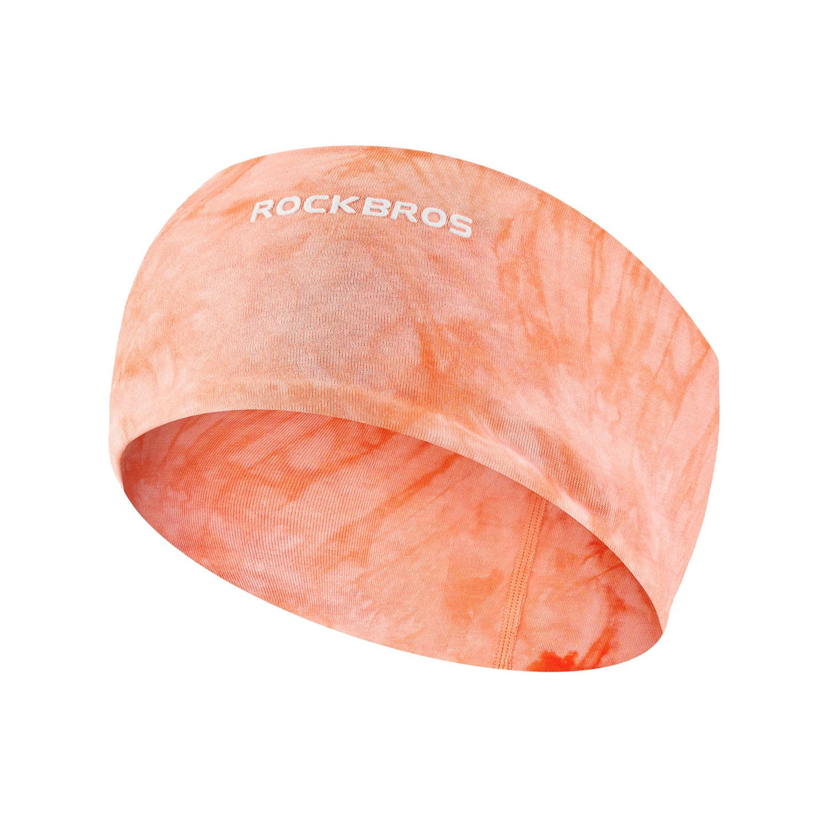 Elastische fiets-hoofdband van Tencel en wol – Oranje | ROCKBROS