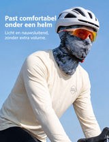 Winterbivakmuts onder helm