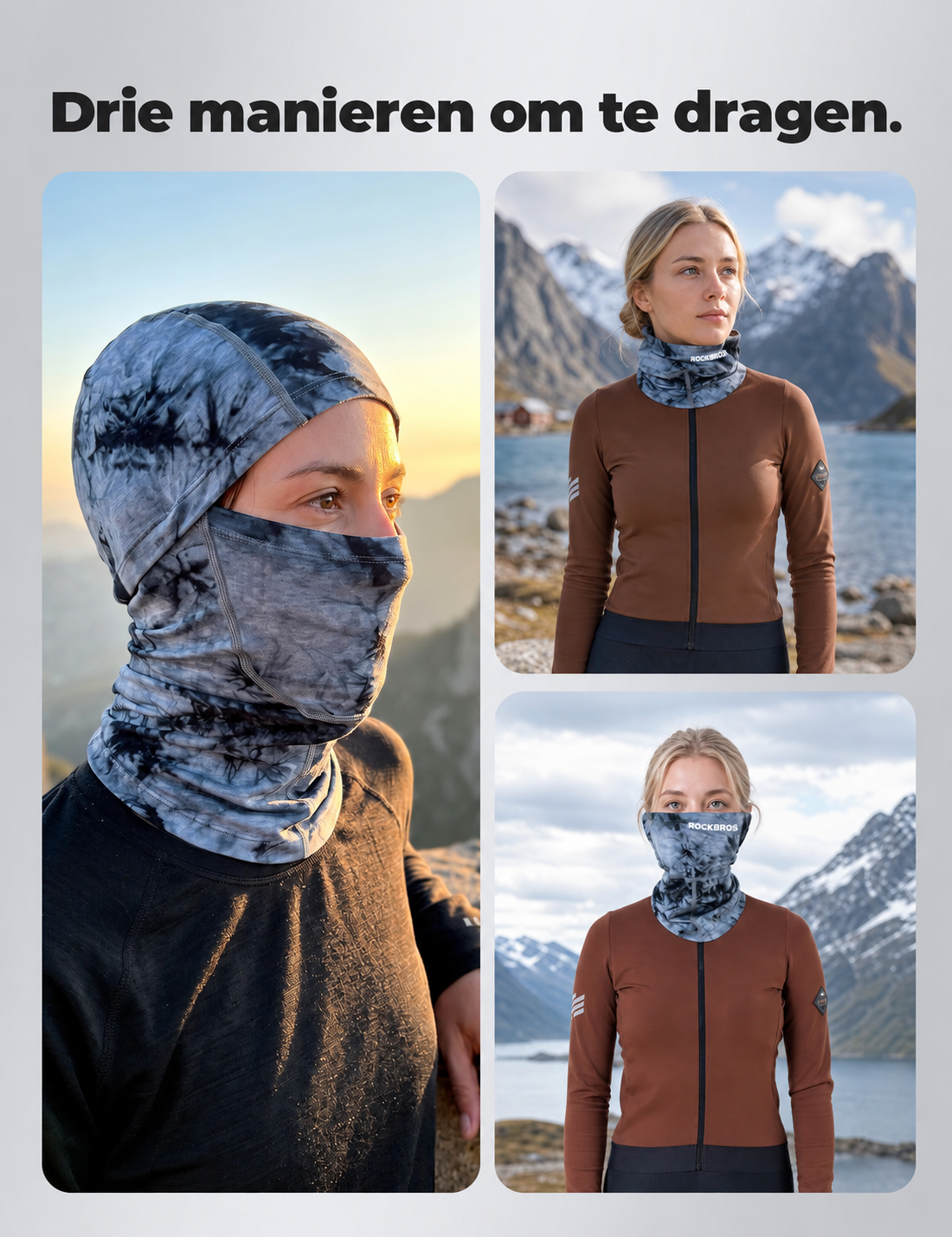 Winterbivakmuts van Tencel en merinowol - afbeelding 9