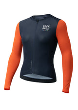 ROCKBROS dames lange mouw fietsshirt road-to-sky#Marineblauw