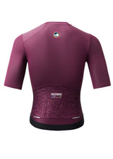 ROCKBROS dames korte mouw fietsshirt road-to-sky#Paars
