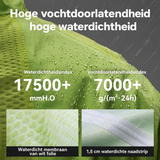 Licht waterdicht fietsjack met ventilatiepanelen - detail 4