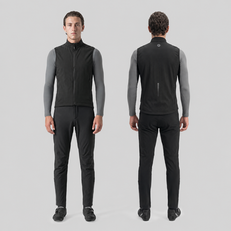 Gevoerd fietsvest MJ014 met fleecevoering - afbeelding 9