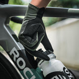 Lange MTB-fietshandschoenen met SBR-padding en touchscreen