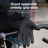 Windwerende fietshandschoenen met fleecevoering - afbeelding 2