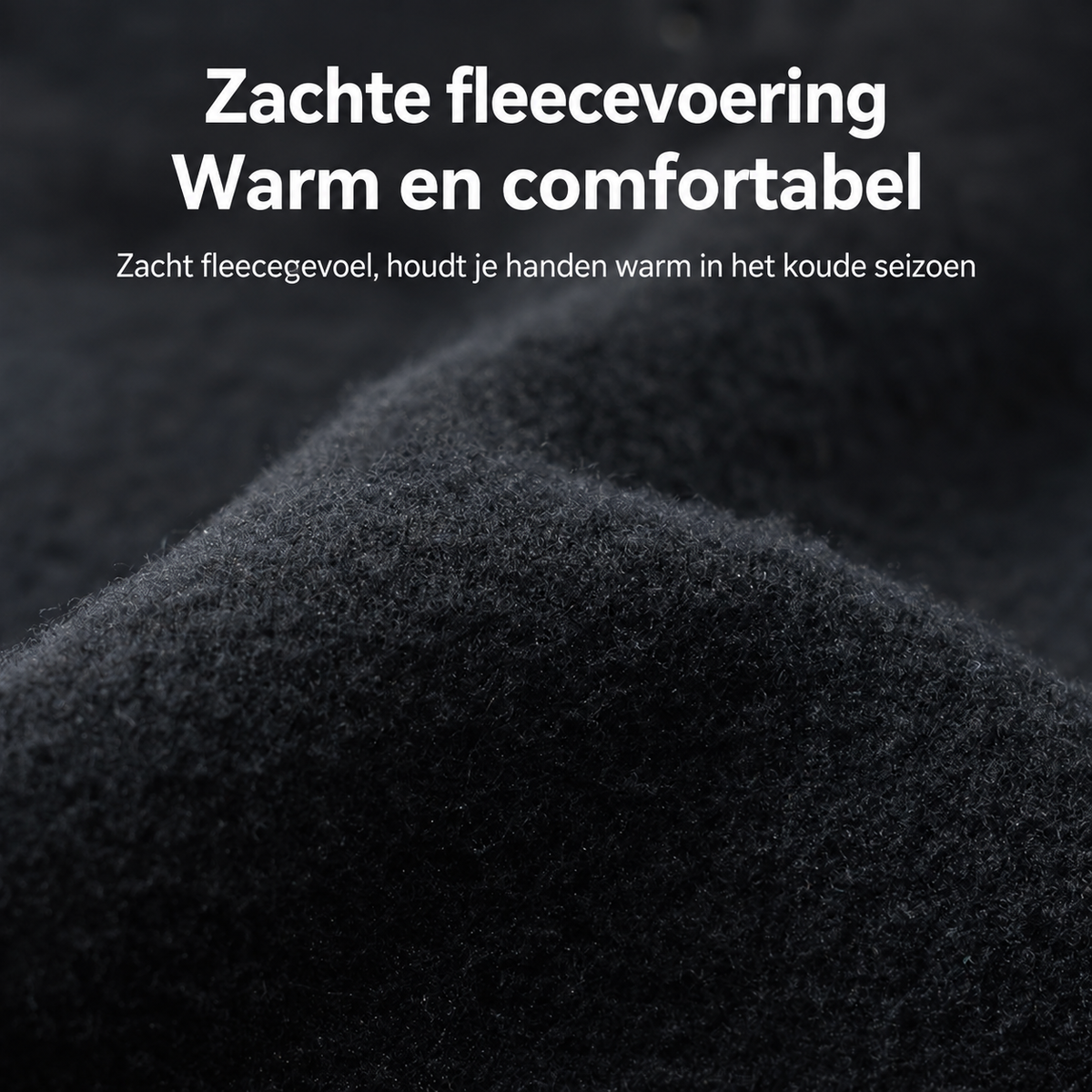 Windwerende fietshandschoenen met fleecevoering - afbeelding 3