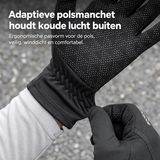 Windwerende fietshandschoenen met fleecevoering - afbeelding 5