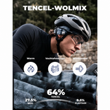 Fietsmuts van Tencel en merinowol - afbeelding 6