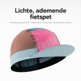 Lichte ademende fietspet met meshpanelen - afbeelding 5