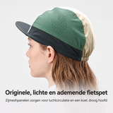 Lichte ademende fietspet met meshpanelen - afbeelding 8
