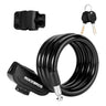 Licht fietskabelslot 3 ft met houder