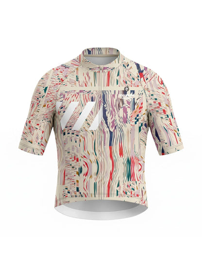 ROCKBROS dames fietsshirt Neon Condense ademend wielershirt Magenta Noise