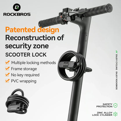 U-slot en Kabelslot voor Scooter en Fiets