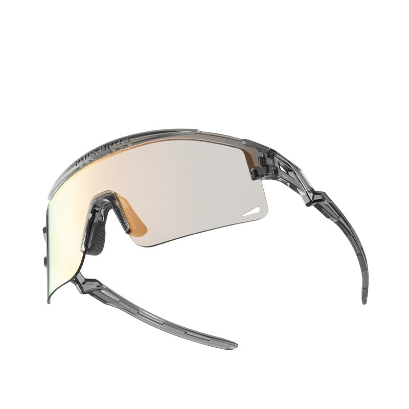 ROCKBROS fotochromische fietsbril uv400 met anti-condens coating#Grijs (fotochromisch)