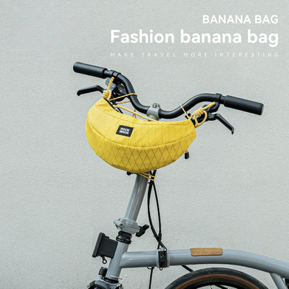 Bike Handlebar Bag Lightweight Crossbody Cycling Bag 1.8L