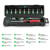 ROCKBROS verstelbare momentsleutel set 72-tands 2-24 nm