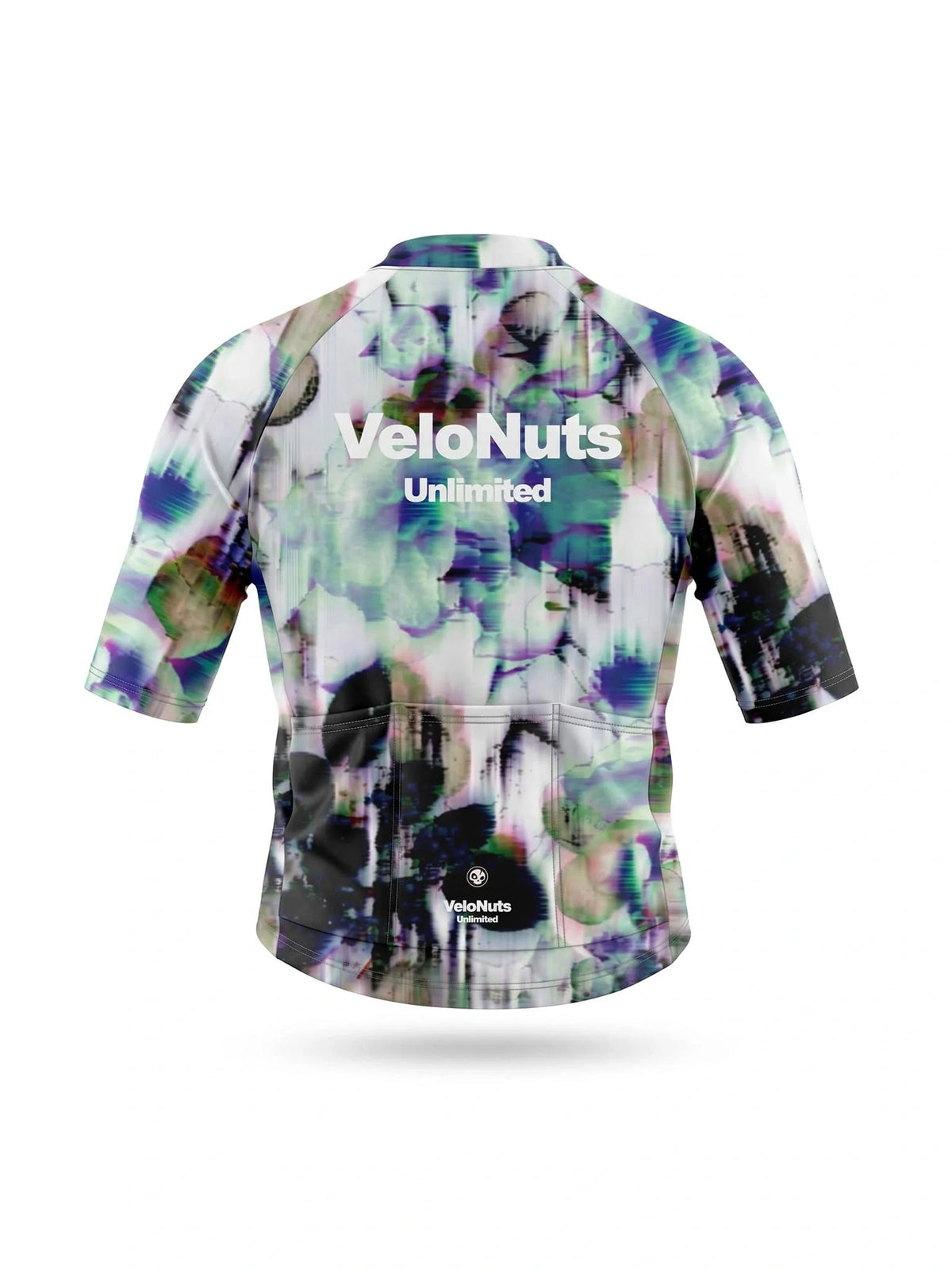 ROCKBROS dames fietsshirt Biolume Garden ademend wielershirt Glitch Bloom