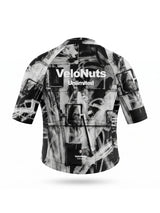 ROCKBROS dames fietsshirt Ink Burst ademend wielershirt Rust Scratch