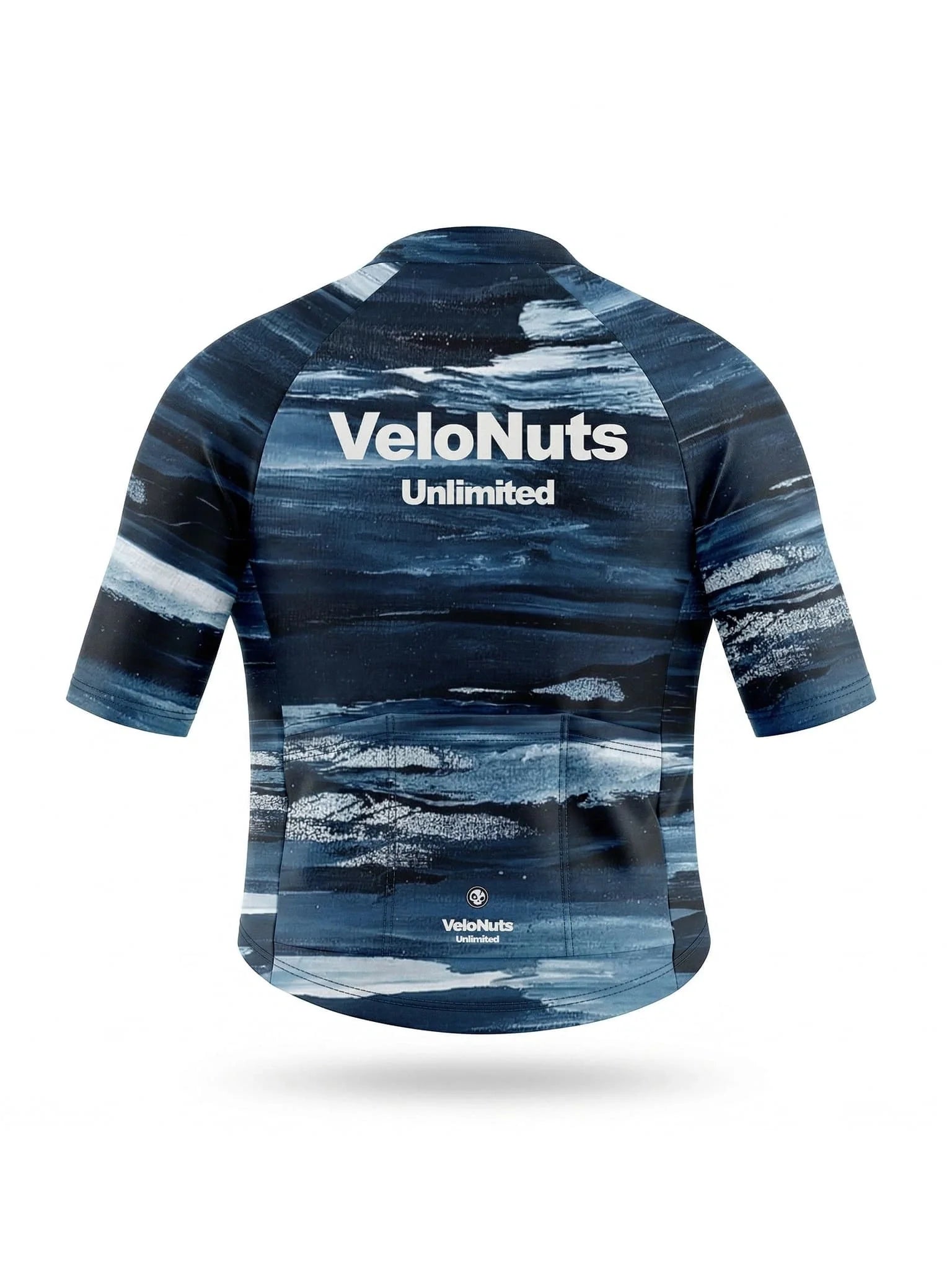 ROCKBROS dames fietsshirt Ink Burst ademend wielershirt Indigo Drift