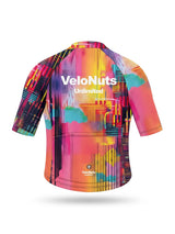 ROCKBROS dames fietsshirt Neon Condense ademend wielershirt Pink Skyline