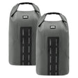 ROCKBROS waterdichte voorvorktas met aluminiumrek 2 l x2