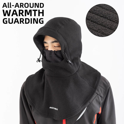 ROCKBROS Winter Balaclava Warm Windproof Fleece Ski Face Mask