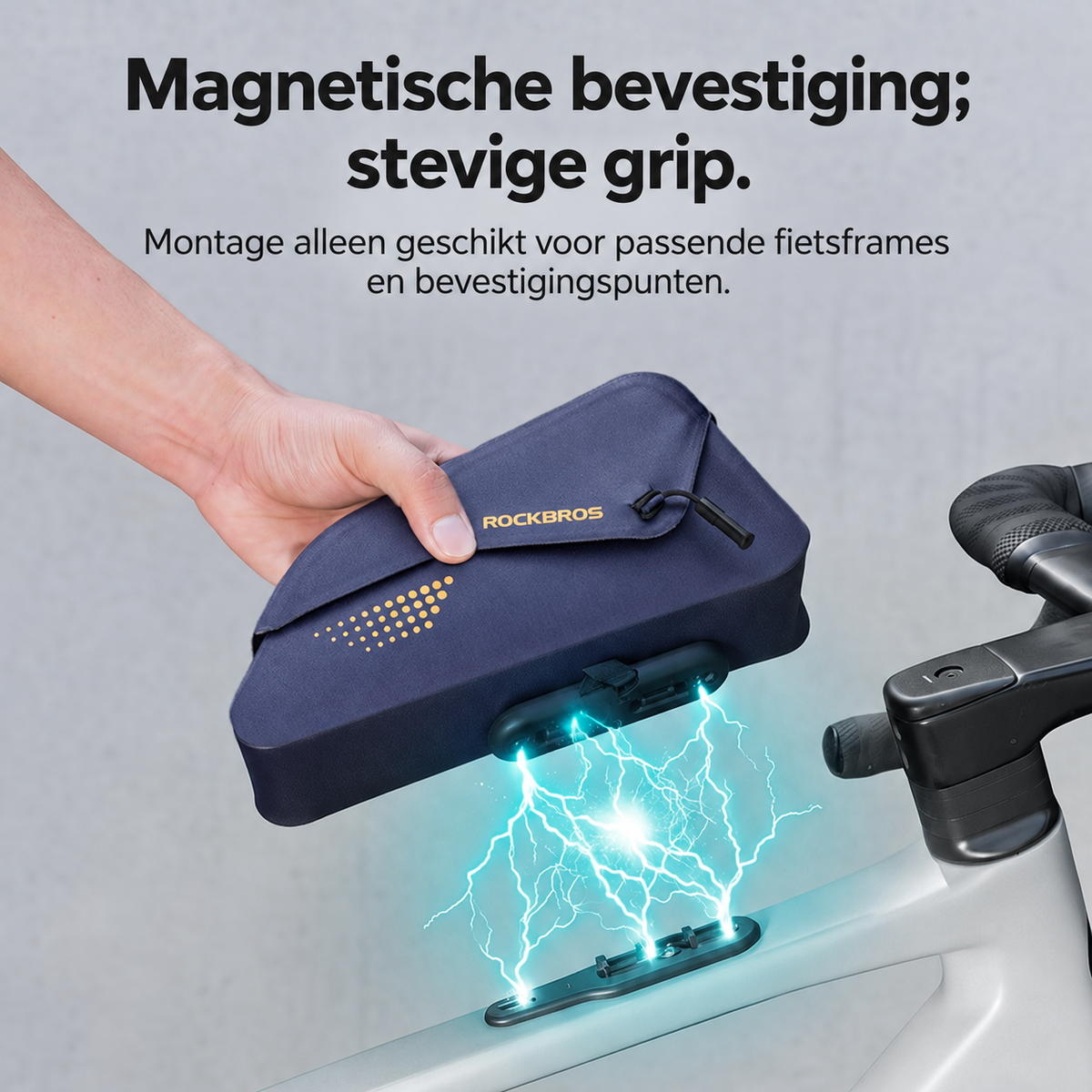 Waterdichte magnetische bovenbuistas 0,8 L - afbeelding 9