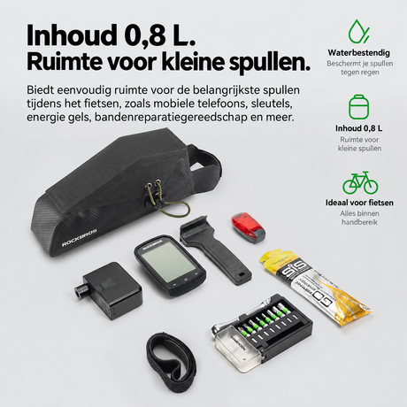 Compacte bovenbuistas voor fiets 0,8 L - afbeelding 13