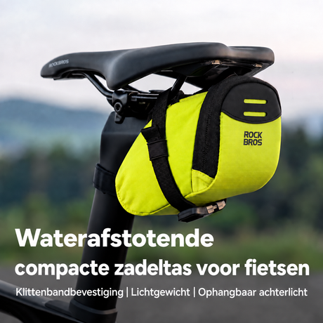 Compacte zadeltas met achterlichtbevestiging - detail 1