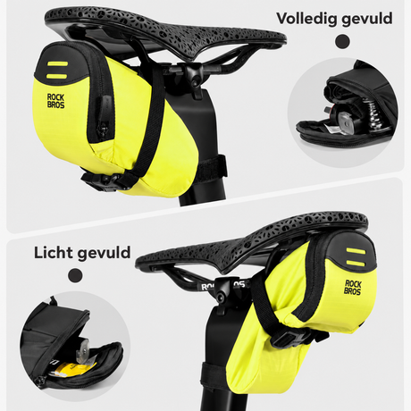 Compacte zadeltas met achterlichtbevestiging - detail 6