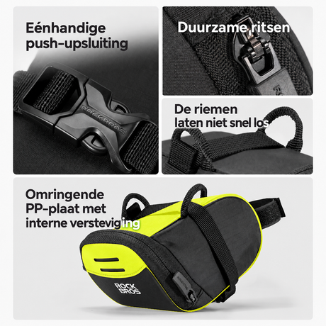 Compacte zadeltas met achterlichtbevestiging - detail 9