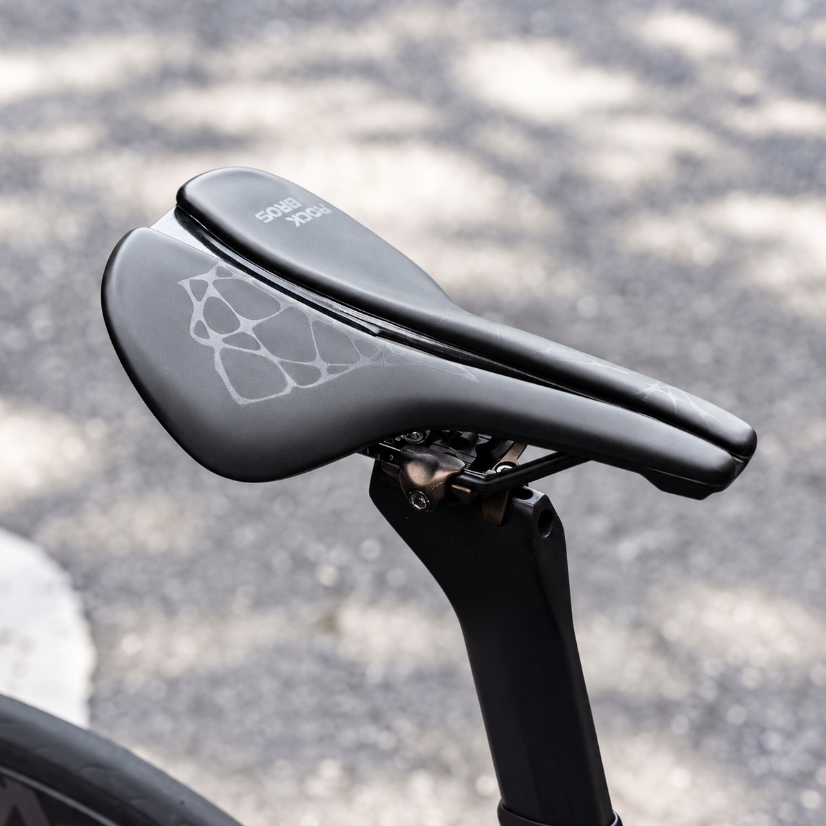 Ergonomisch fietszadel met Cr-Mo rails - afbeelding 10