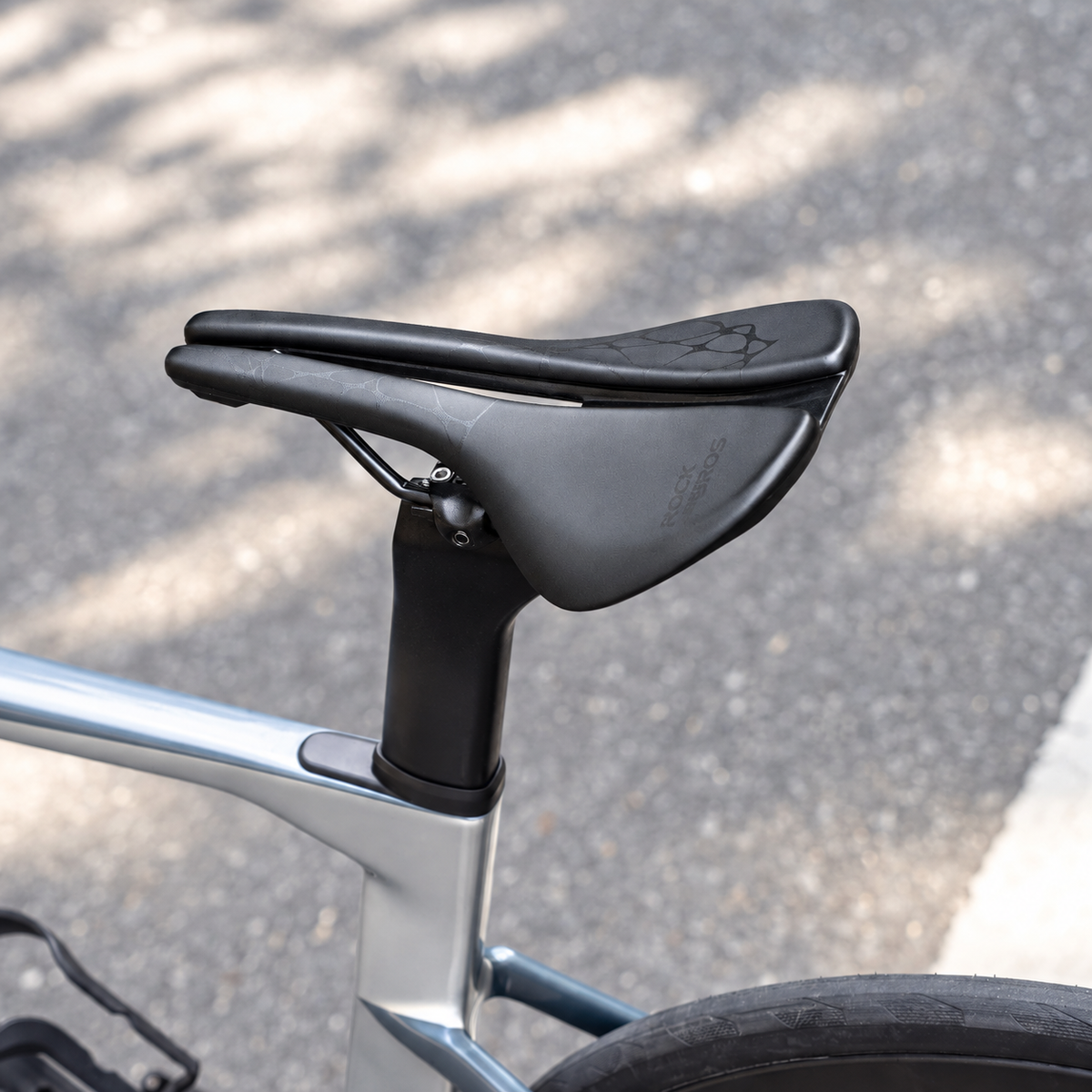 Ergonomisch fietszadel met Cr-Mo rails - afbeelding 11