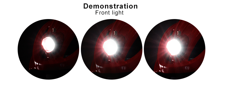 Fietshelm ZN1001 met voor-, achter- en zijverlichting – productdetail 14