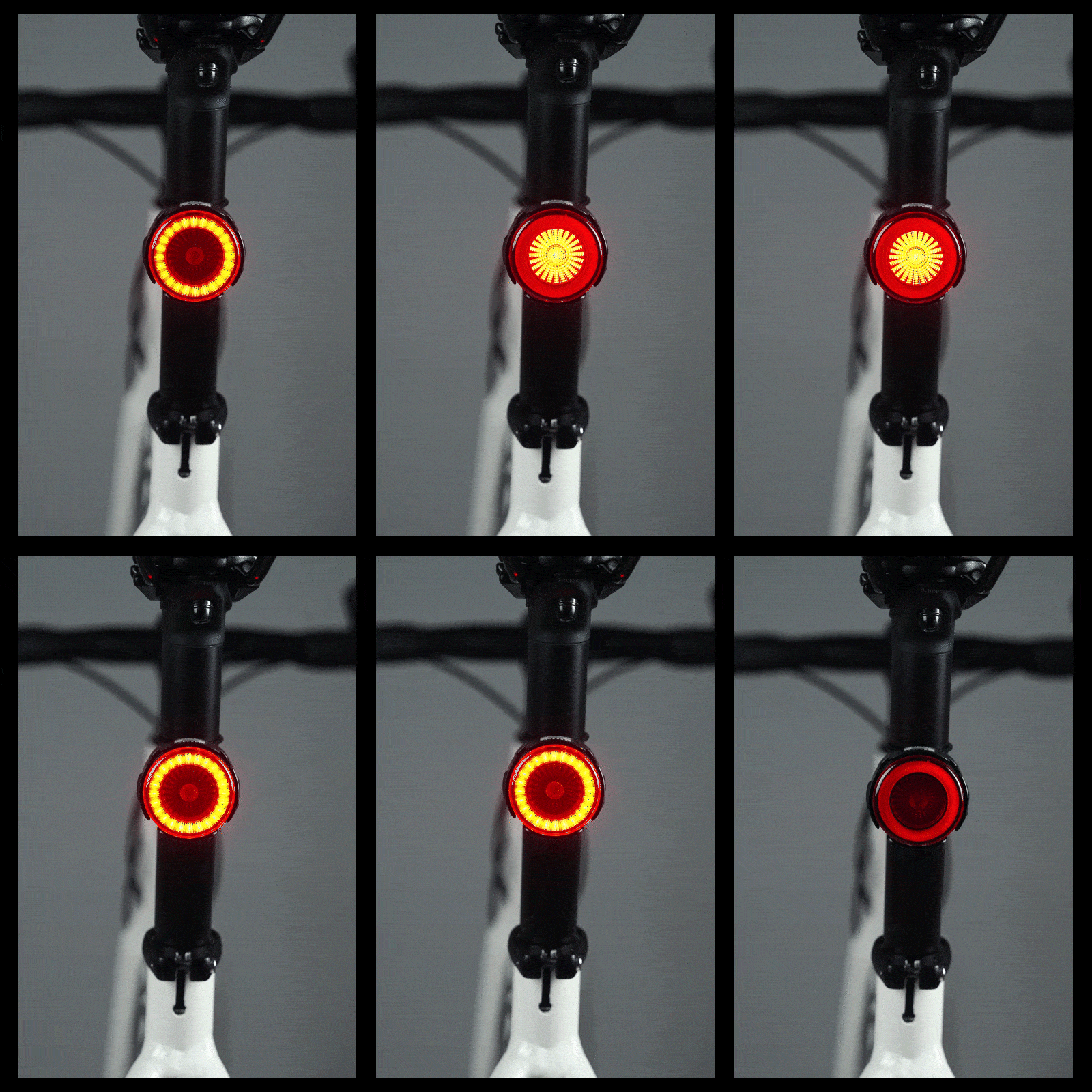 ROCKBROS Road-to-Sky Bike Rear Light - SUPER6 - ROCKBROS-UK