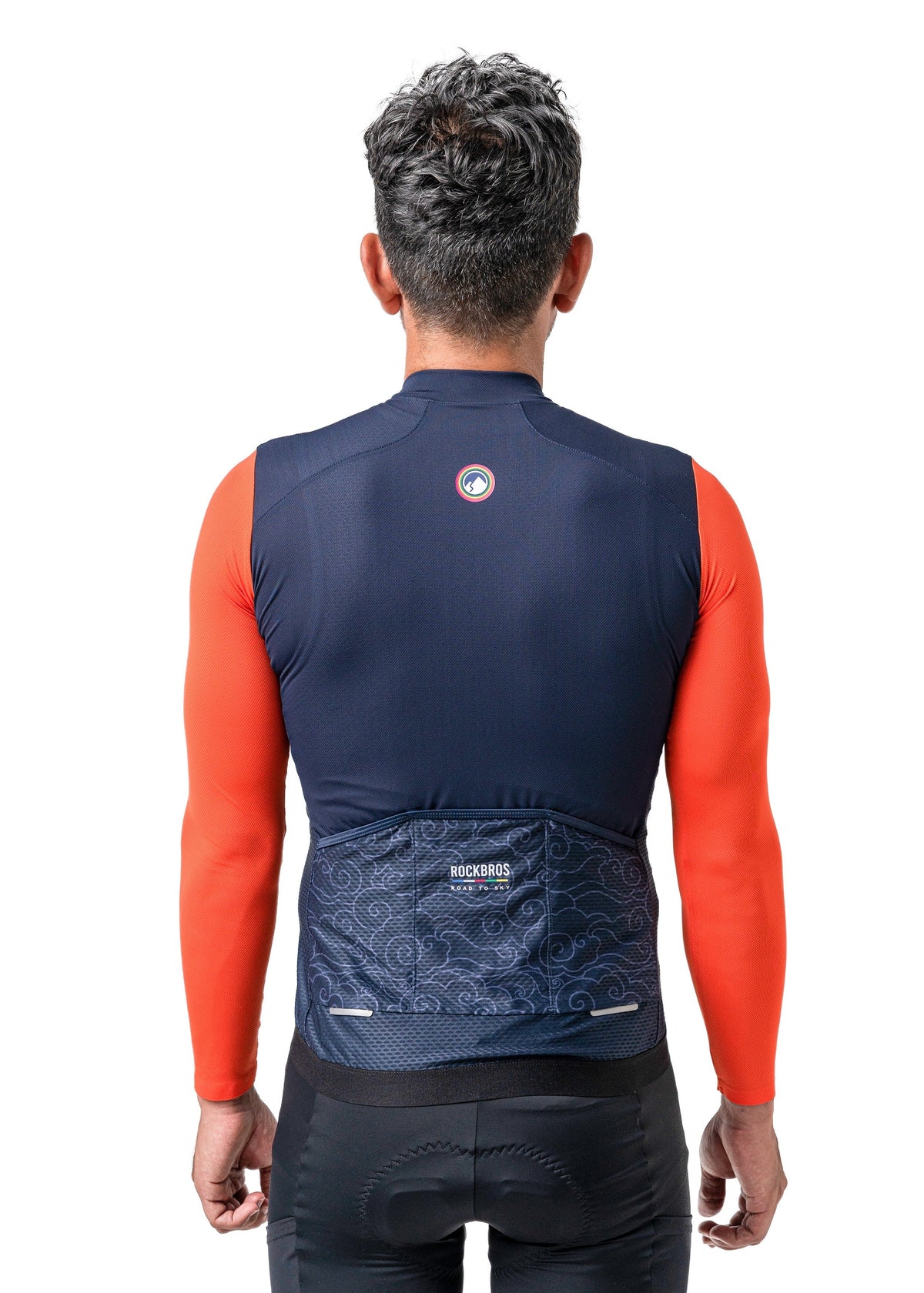 Road-to-Sky heren fietsshirt met lange mouwen
