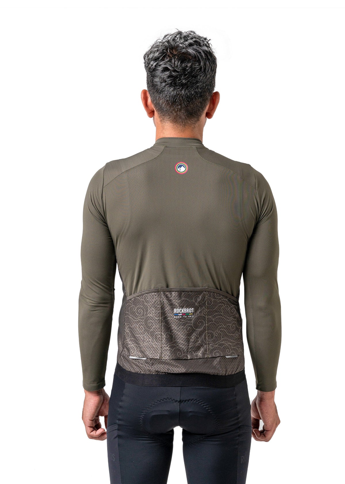Road-to-Sky heren fietsshirt met lange mouwen