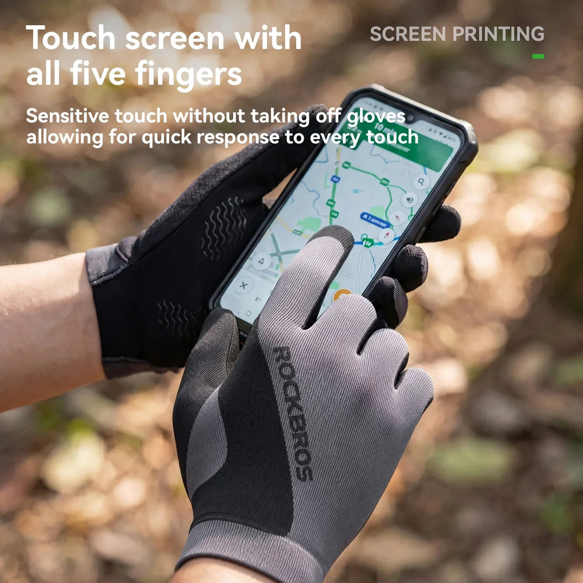 TouchFlex all-season fietshandschoenen