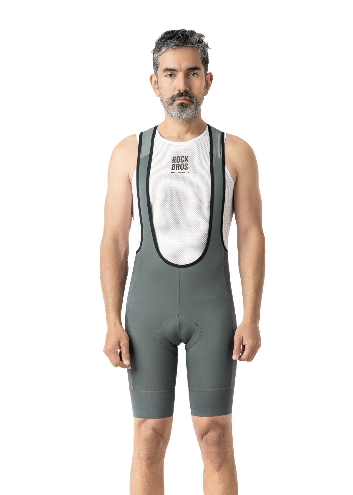 Road-to-Sky heren fietsbroek met bretels