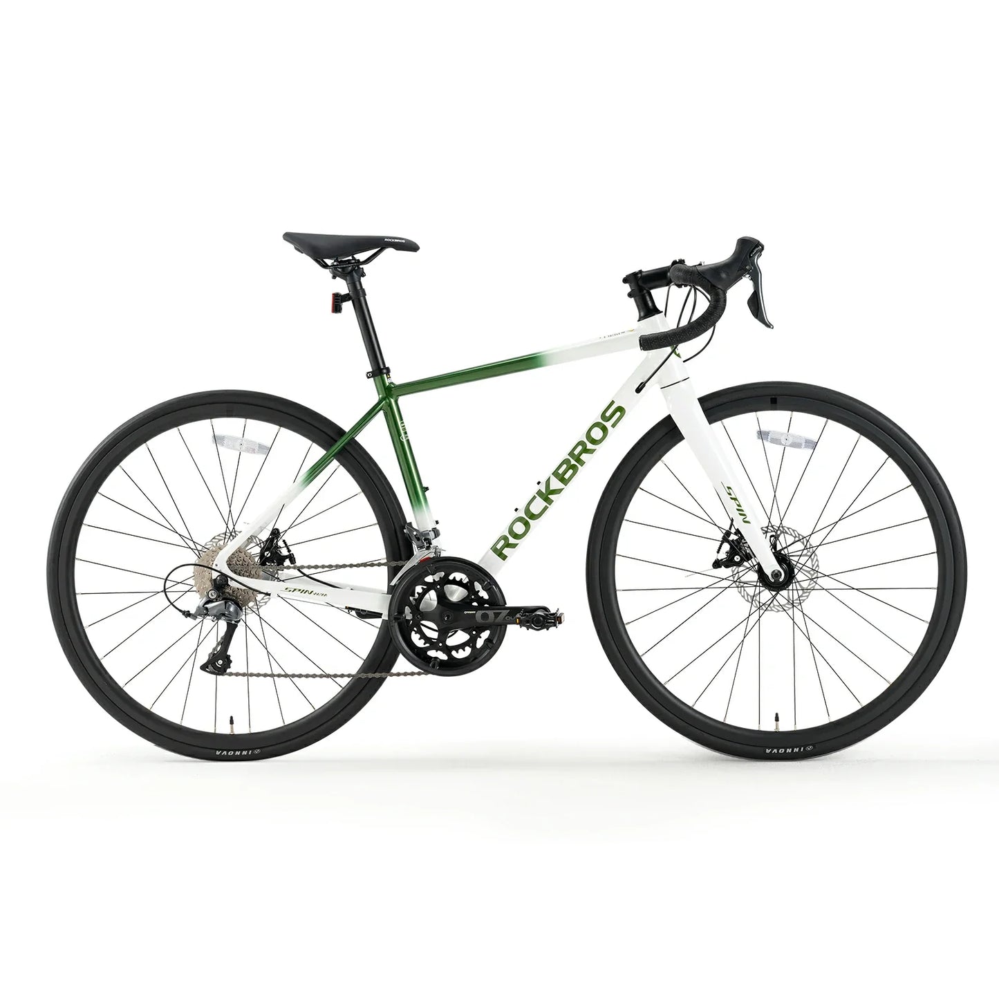 SPIN-W2M Aluminum Road Bike#Color_Green