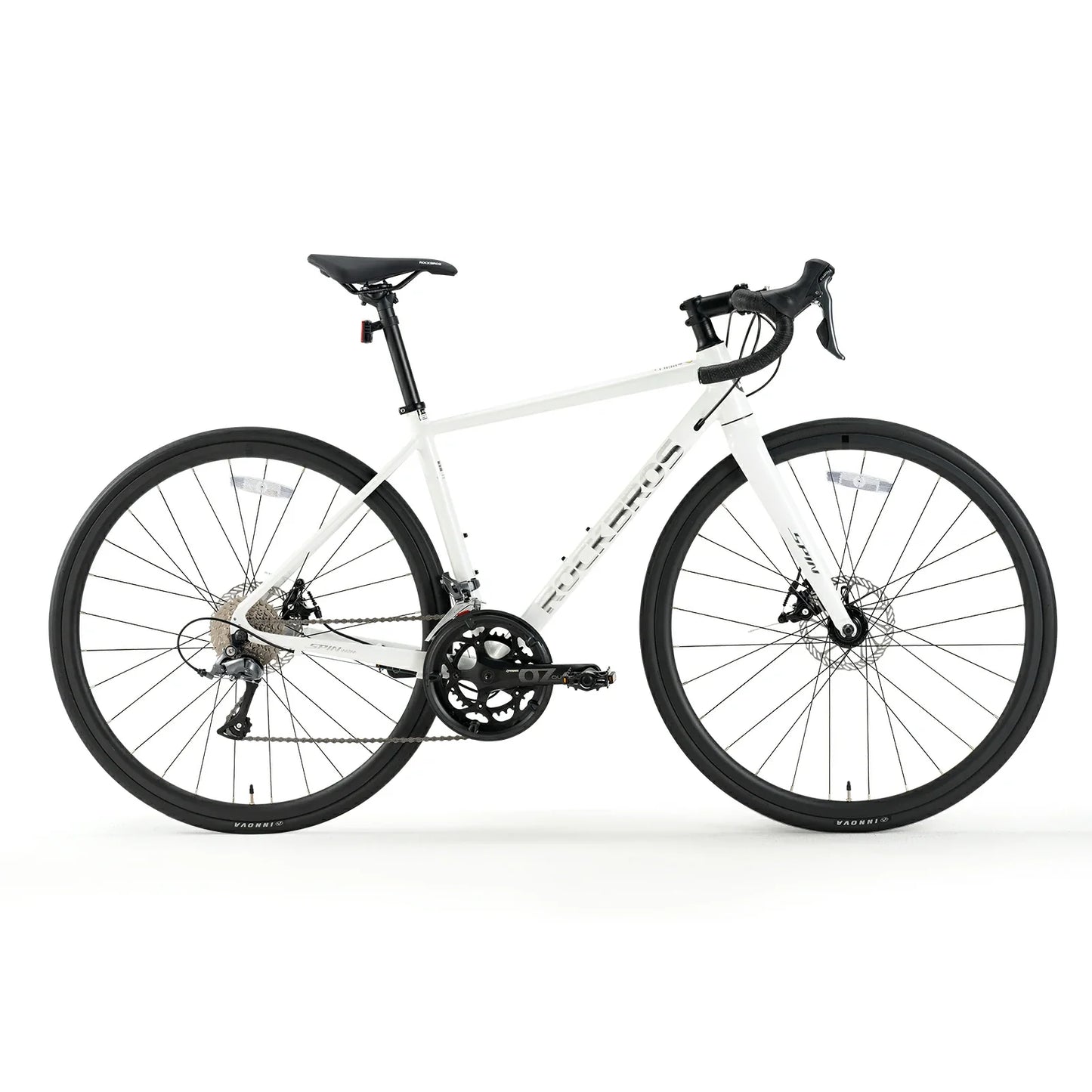 SPIN-W2M Aluminum Road Bike#Color_white