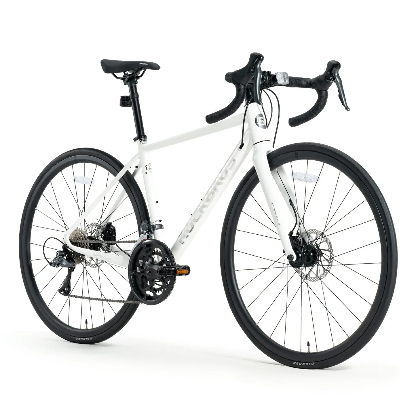 SPIN-W2M Aluminum Road Bike#Color_white