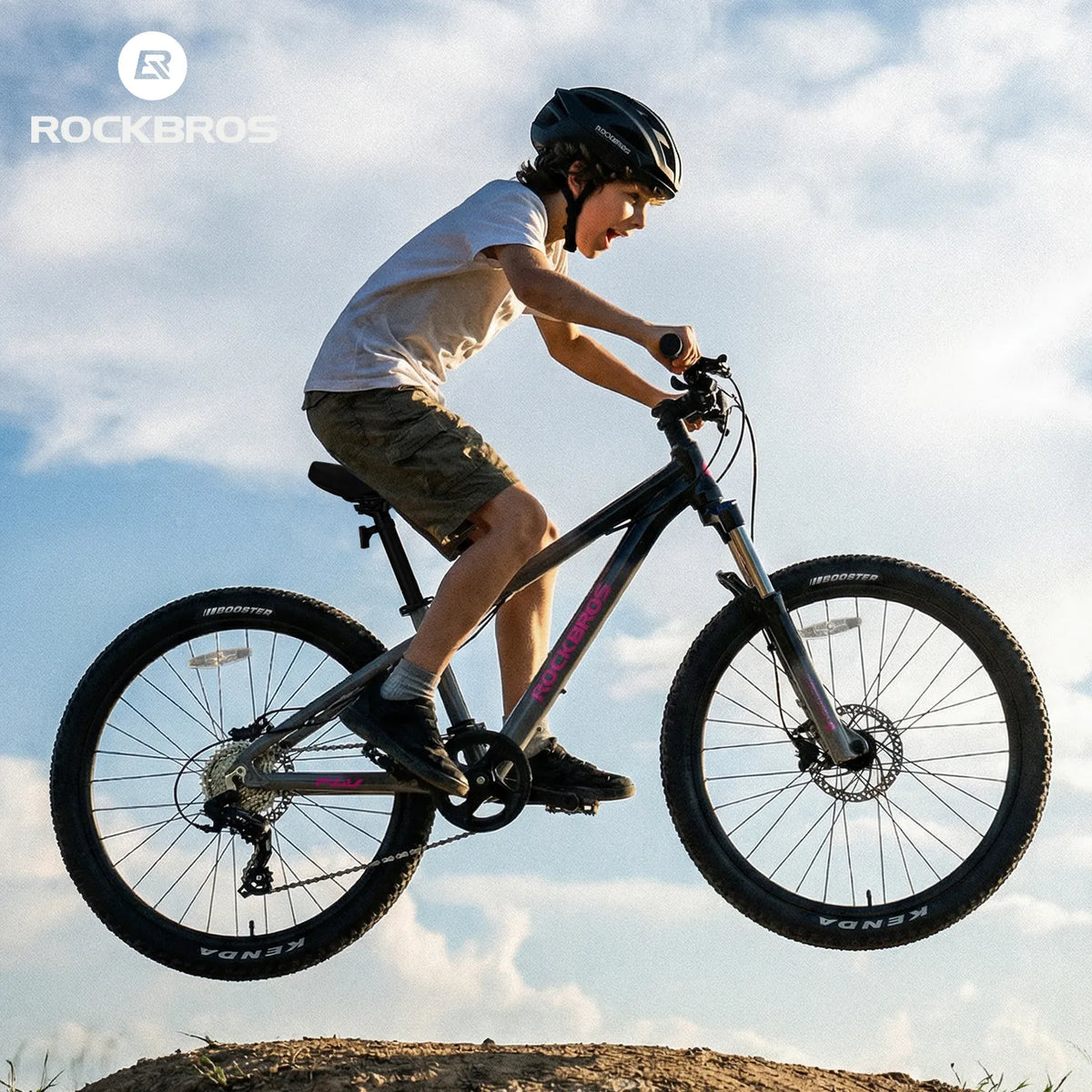 FLY 24-inch mountainbike voor kinderen met Shimano 8-speed