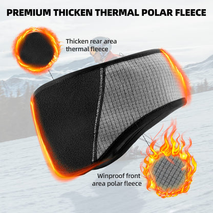 ROCKBROS Winter Sport Headband for Men Women Cycling Ear Warmers